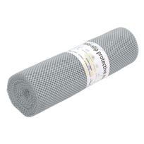 Multipurpose Non-Slip Mat 150X30CM Shelf Drawer Liners Waterproof Anti Slip Rug Gripper Roll PVC for Drawers Shelves Tray Table pilka
