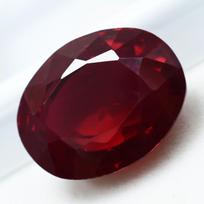 23.95 Ct Natural CERTIFIED Ruby Stunning Oval Shape Red Rare Loose Gemstone 19.1 mm raudona