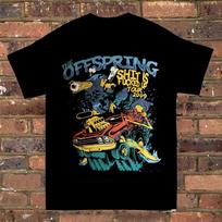 The Offspring Band Music Tour Black T-Shirt Cotton Unisex Unisex T-Shirt S įvairiaspalvis