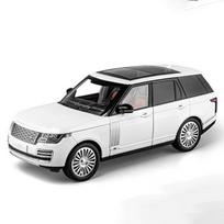 Large Size 1:18 Range Rover Model Car Toy Alloy Diecast Sound & Light Suv Off-Road Vehicle Miniature Models For Kids Presents gray