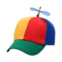 Juokinga „Snapback“ kepurė, sraigtasparnis, sraigtas, nuotykis, tėčio kepurė Rainbow bambuko laumžirgis beisbolo kepurė suaugusiems vaikams berniukams mergaitėms A2