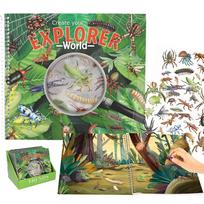 Dino World Create your Explorer World coloring book (0413599)