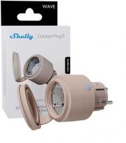 Shelly Wave Plug S Z-Wave Brown