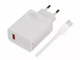 Xiaomi MDY-16-EF travel charger | 33W | USB-A | USB-C | white (OEM)