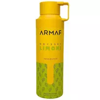 Armaf Odyssey Limoni Fresh, Refreshing, Citrus Deodorant Spray, Unisex, 200 ml