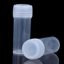 5 ml plastikinių mėginių buteliuko mėgintuvėlio mini maži buteliukai buteliukai laikymo talpyklos