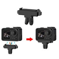 Sportinės kameros sulankstomas magnetinis laikiklis, skirtas Dji Osmo Action 5 Pro/4/3 greito atjungimo adapterio prailginimo tvirtinimo pagrindo priedams as the picture