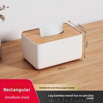 Tissue Box, Desktop Paper Box, Home Living Room Coffee Table, Creative Light Luxury, High-end Sense, Multi-functional Napkin Storage Box