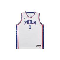 Nike Kids Philadelphia 76ers James Harden Letter Print Sleeveless Sports Basketball Jersey Kids tops White 3Z2B7BZ1P-76RJH M