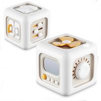 Užimtas kubas Montessori žaislai Sensorinė veiklos lenta Mokymasis Smulkiosios motorikos įgūdžiai Kelioninis žaislas Gimtadienio dovanos 12-18 mėnesių vaikams