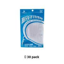 High-molecular Dental Floss Picks, Ultra-fine Dental Floss, Oral Care, Flat Floss, Arched Toothpicks, Floss Picks, Interdental Brushes 30 pieces in a bag