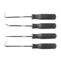 Heat Treated Oil Seal Removal Tool 4 Angled Hook Steel Pick and Hook Set For Professional Mechanics 1