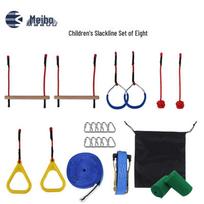 Kids Outdoor Slackline Obstacle Course Kit
