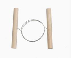 1pcs Pottery Mud Cutting Line Stainless Steel Wire Polymer Clay Cutter Rubber Handle Mud Cutter DIY Mud Plate Forming Tool