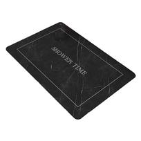Shower Mat Nonslip Thick Diatom Mud Bathroom Rug for 45cmx70cm Laundry Room