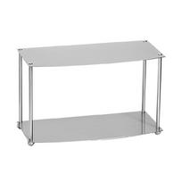 Easy To Clean Stainless Steel Shelf With Multi Layers For Utensils Efficient Space Saving Storage Rack