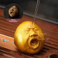 Color Changing Tea Pet Funny Resin Tea To Play with Table Decoration Ornaments Nourishing Tea Ceremony Accessories