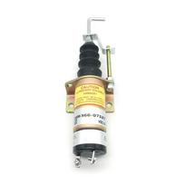 12V 24V Kuro išjungimo solenoidiniai vožtuvai Kuro išjungimo sustabdymo solenoidiniai vožtuvai 366-07197 366-07198 Elektriniam generatoriui