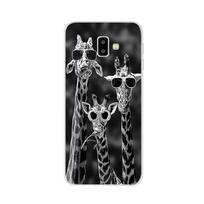 For Funda Samsung Galaxy A6 A8 2018 Case Bumper Soft TPU Silicone Phone Case For Coque Samsung A6 J4 J6 A8 Plus 2018 Case Cover A6 Plus 2018 smėlis