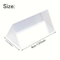 Educational Glass Prism - Spectral Reflection, Ideal Teaching and Photography Tool, Perfect Gift for Science Enthusiasts