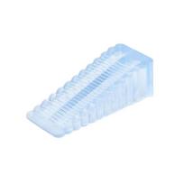 Safety Silicone Door Stopper Shock Anti-collision Absorbent Block Wedge Reusable Handle Stopper Home skaidri