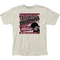 James Brown 18 Piece Orchestra Mens T T-Shirt Music Classic Concert Tee Natural L