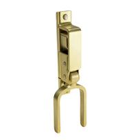 Tvirtas automatinis spyruoklinis fiksatorius tvoros vartams. Patvari metalinė konstrukcija. Saugus vartų užraktas su lengvu montavimu ir patikimu veikimu. One Size beige