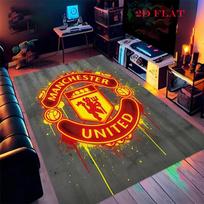 Man Utd  Carpet Rug for Living Room Bedroom Home Sofa Decoration,Kids play Nonslip Floor Mat 40x60cm( 15x23in )