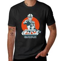 Space Sheriff Gavan Tshirt hippie clothes summer top kore... XXL brown