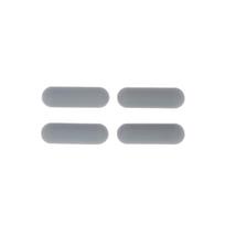 4 vnt. apatinio pagrindo dangtelio guminės kojelės, kojelės, skirtos Hp 840G5 G6 745 G5 G6 830 735 G5 G6 gray