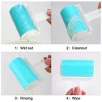 M-Modern-Washable Lint Roller 5 Pack, Reusable Sticky Pet Hair Lint Remover With Cover For Clothes, Pet Hairs, Carseats