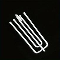 30Pcs Premium Steel Curtain Hanging Hooks White Window Rings Durable Home Decor Curtain Accessories