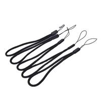 5X juodo nailono riešo dirželis, skirtas fotoaparatui Mobiliajam telefonui Ipod Usb Mp3 Mp4