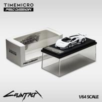 1:64 Countach Alloy car model Adult Gift Hobby & Toys static finished ornaments Collectibles Scene simulation gray