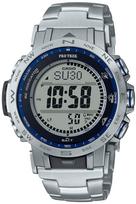 Pro Trek Saulės energija maitomas laikrodis Sidabrinis [Casio] Radijo bangomis valdomas PRW-31YT-7JF Vyriškas