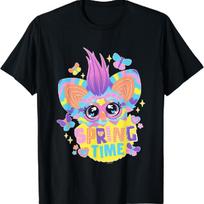 Easter Spring Time Cute Furby Hatching From Egg T-Shirt S juoda