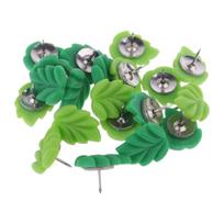 20/30/50Pcs Leaf Push Pins Cork Notice Board Pushpin Decorative Thumb Tacks Map Pins for Hanging Displaying Picture Note