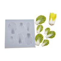 High Performances Silicone Mould for Realistic Cabbage Leaf Designs Accessory for Craft and Art Projects Supplies 1
