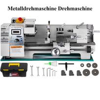 750W metalo tekinimo staklės Mini tekinimo staklės 8x16  Stalo tekinimo staklės balta