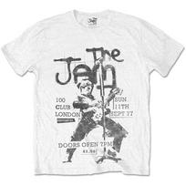 The Jam - 100 Club 1977 -White t-shirt Unisex T-Shirt XXXXL