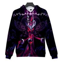 Hazbin Hotel Print Hoodie Men's Hip Hop Streetwear Men Women Hoodies Unisex Fashion Sweatshirt XS