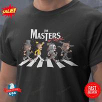 Masters Of Rocks Road The Beatles Masters Character T-Shirt Mens Womens Tees Top Black A672 XL
