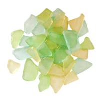 Sea Glass Crushed Glass DIY Crafts Vase Filler 500G Tumbled for Home DIY Dyed Color Stone Party Decor Fish Tank Beach Wedding
