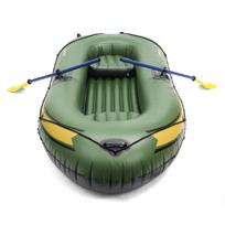 249x127cm 3 Person Bearing New Inflatable Rowing Boat Durable PVC Rubber Fishing Boat Set with Paddles Pump Other Set