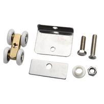 Fourwheel Shower Room Hanging Pulley Roller Crafted with Copper and Nylon for Sliding For Bathroom Glass Doors China Mainland