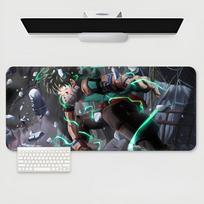 Izuku Midoriya Mouse Pad E-sports players game teclado XXL Large Computer Laptop Non-slip Keyboard Desk Mat Computer Game CS lol 600x300x2mm