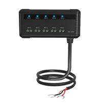12V saugiklių dėžutė Universali 20A Automobilinis blokinis saugiklis LED indikatorius Karščiui atsparus saugiklių laikiklis Automobiliui Motociklui 1 black