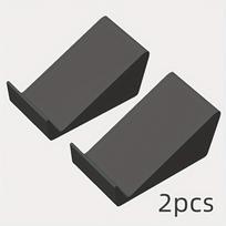 2Pcs High Quality Raised Angle Soundbar Stand Base 3D Printed Elevated Audio Equipment Riser Speaker Holder Accessories