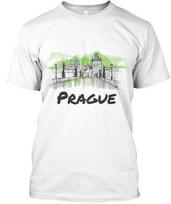 Prague - 100% Cotton T-shirt Mens Tees Top Made in the USA T-Shirt Tee Top Unisex 4XL