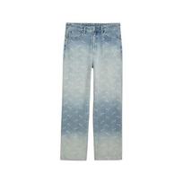 Puma X A$Ap Rocky Logo Monogram Straight-Leg Jeans 633428-01 L